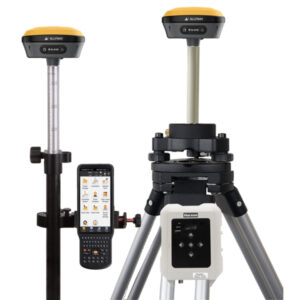 Kit GPS GNSS RTK AllyNav R26 Pro con radio externo D32 distribuido por RMS Geoespacial en México