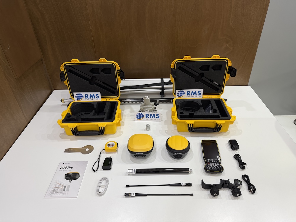 Levantamiento de puntos en campo con receptor AllyNav R90 GNSS RTK en México