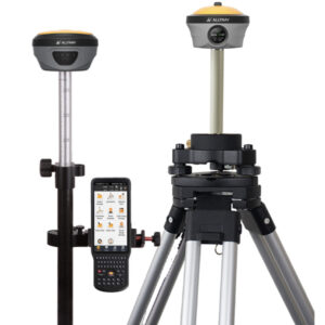 Sistema RTK largo alcance AllyNav R90 y R92 iBase distribuido por RMS Geoespacial en México